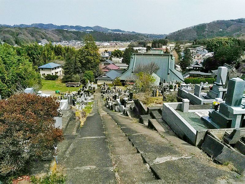 見晴らし墓苑 （勝楽寺墓苑）　苑内全景