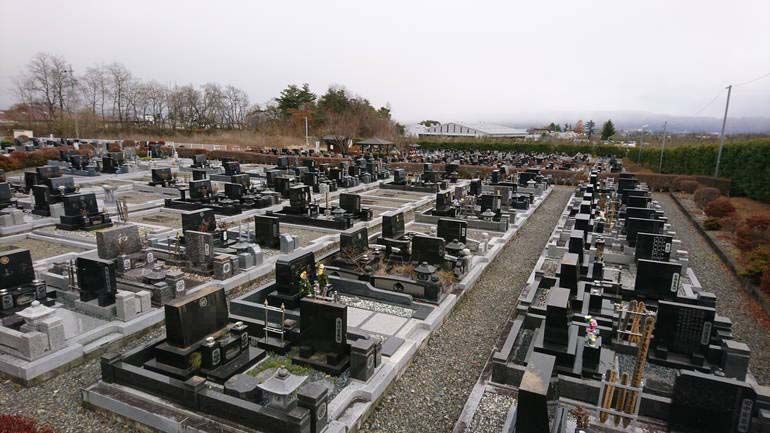 安曇野市営 黒沢霊園