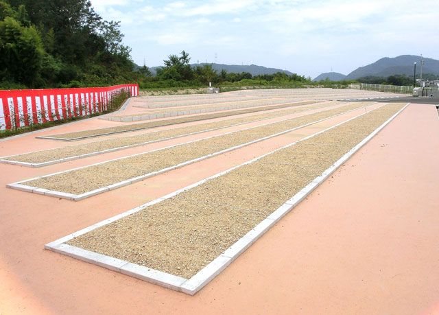 小川中央霊園の区画イメージ
