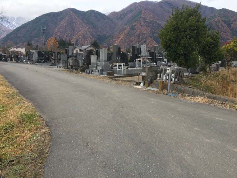 駒ヶ根市営 切石墓地