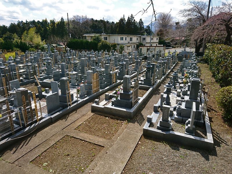 東光院　一般墓所風景