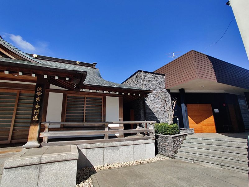 妙清寺屋内墓苑 光明館