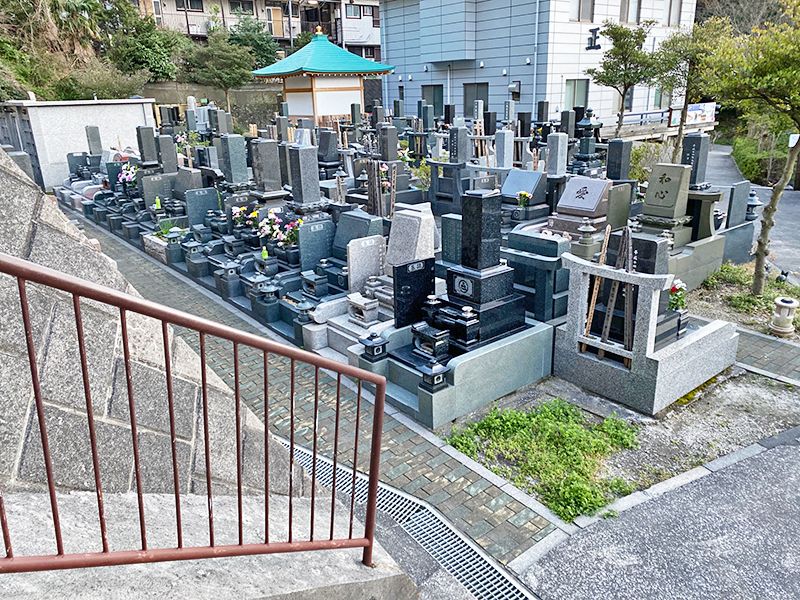 佐原霊園　風通しがよい墓地