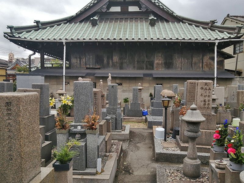 長寳寺 のうこつぼ