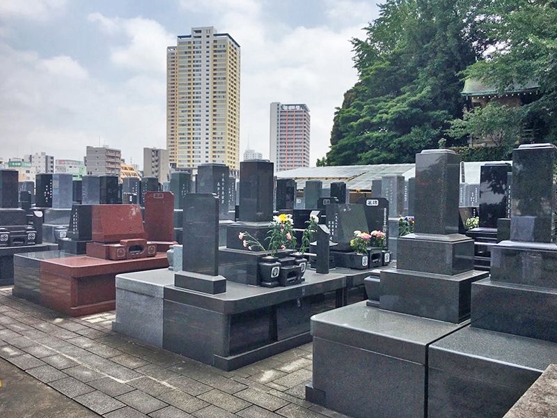 西日暮里道灌山霊園