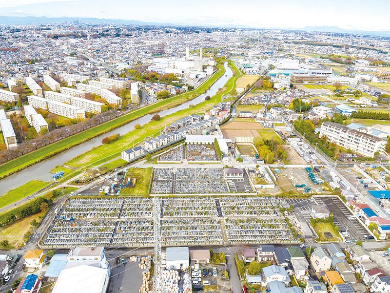 こだまの庭 越谷霊廟