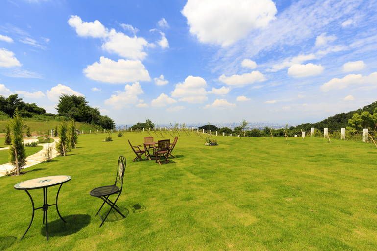 ふれあいの杜 天空　自然豊かな休憩スペース