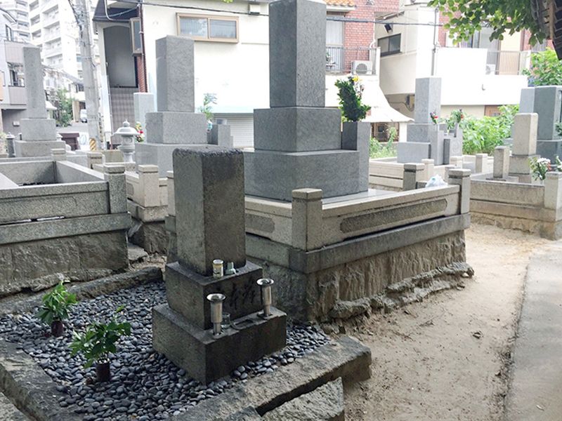 加島西墓地