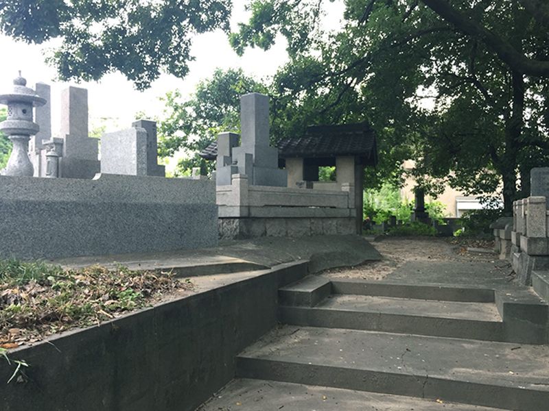 加島西墓地