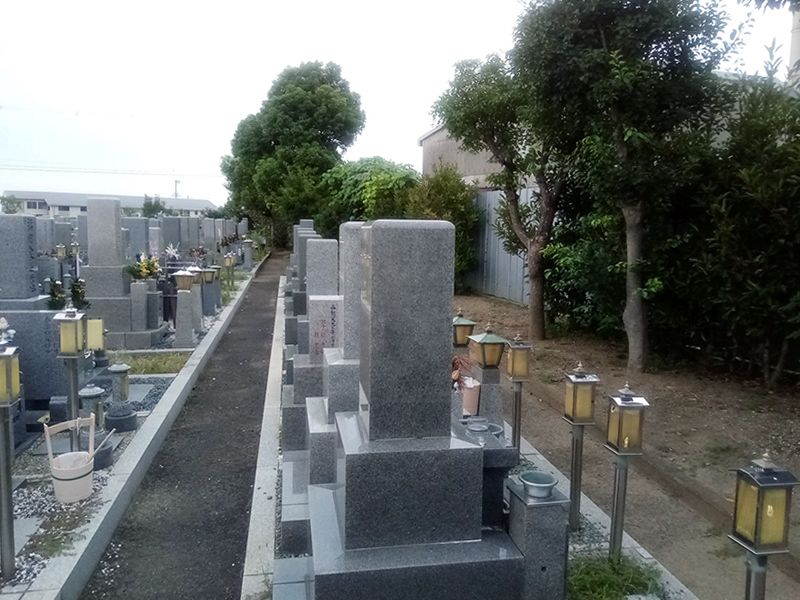 泉大津市　板原公園墓地