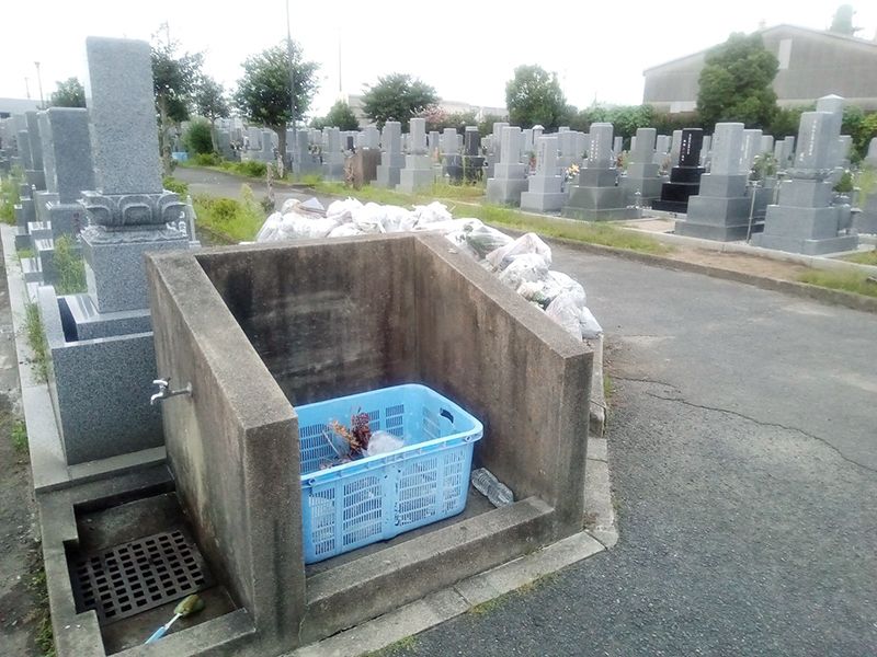 泉大津市　板原公園墓地