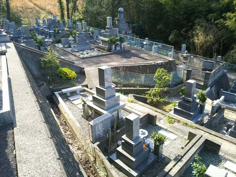 四国中央市営 宮ノ谷墓地 甲