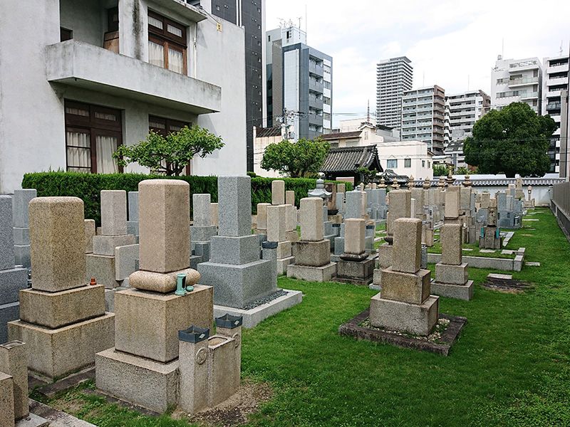 大乘寺墓地