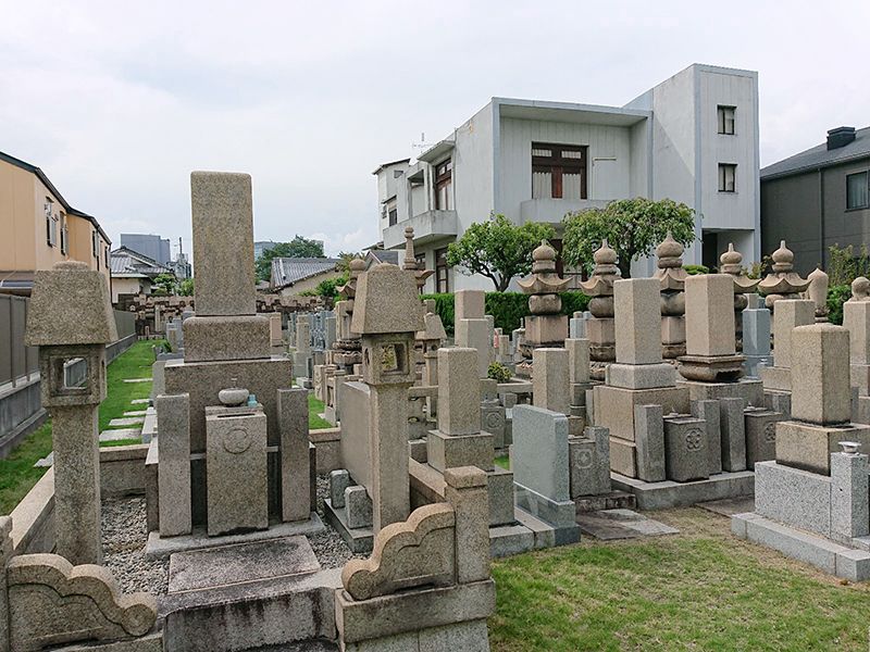 大乘寺墓地