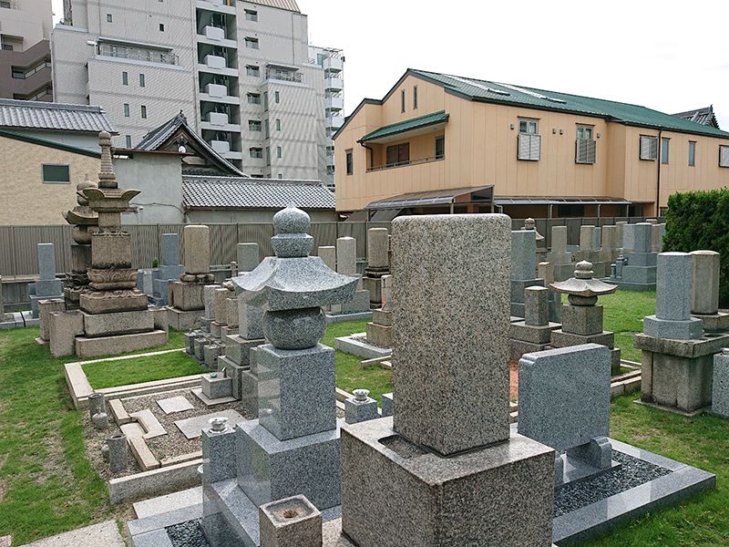 大乘寺墓地