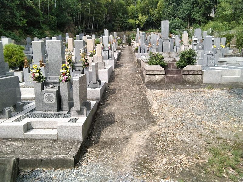 慈願寺境内墓地