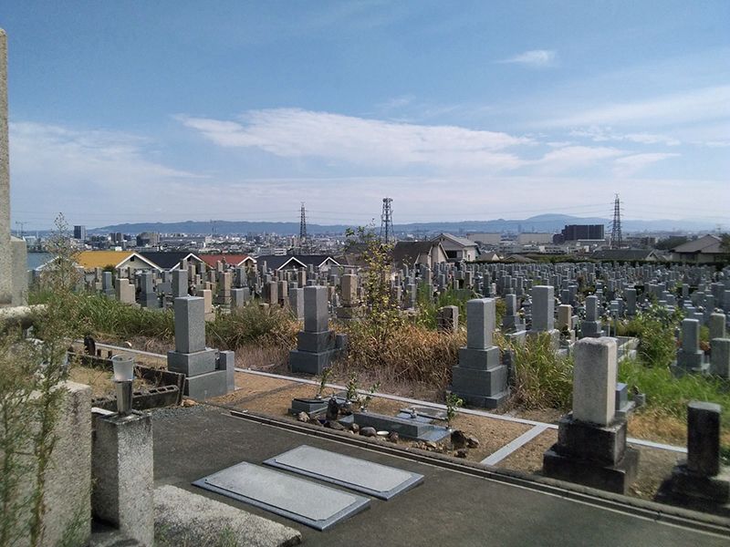 郡家御坊山墓地