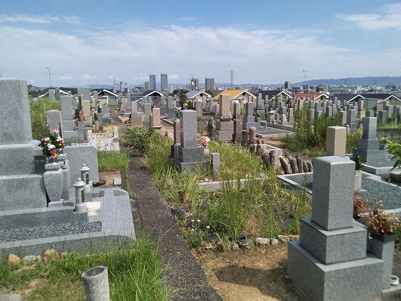 郡家御坊山墓地