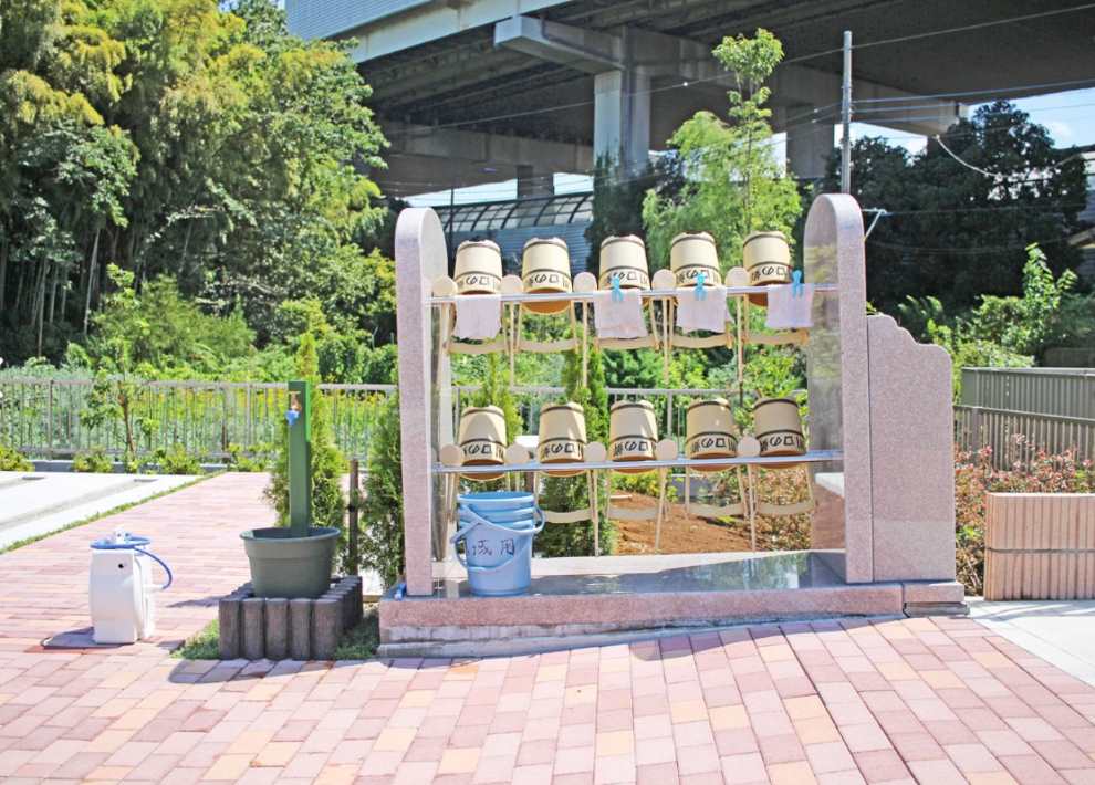 メモリアルプレイス川口の郷 水場・手桶置き場
