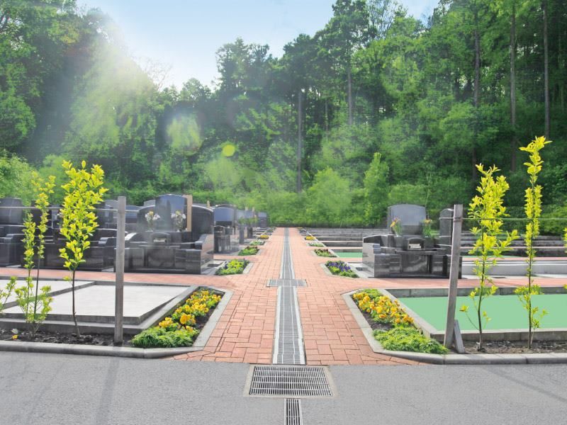 弥生台墓園 横浜つどいの森　森の中にある霊園