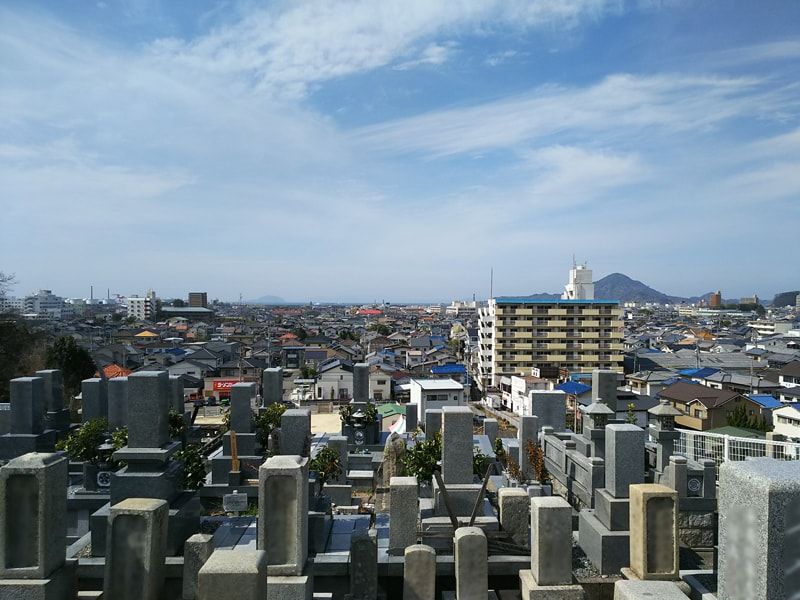 松山市営 大明神墓地