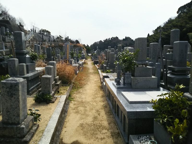 松山市営 大入谷墓地