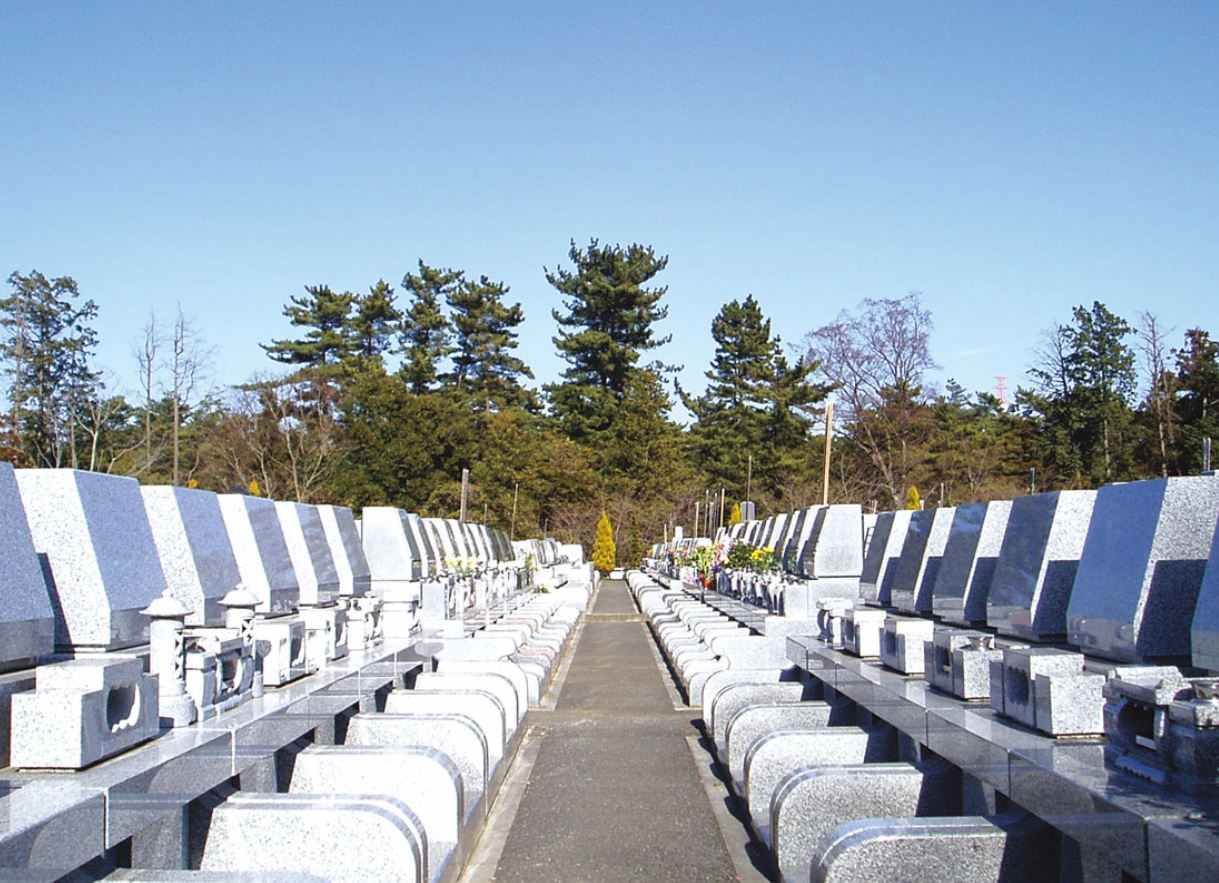 むらさき聖地霊園　洋型墓石