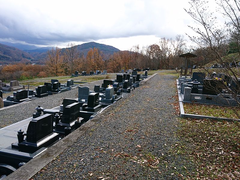 安曇野市営 荻原公園墓地