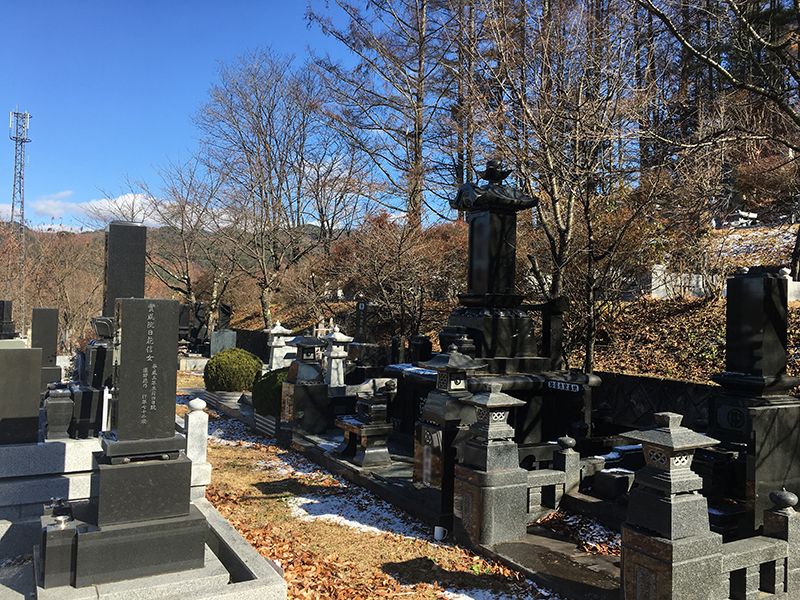 佐久穂町営 東馬場霊園