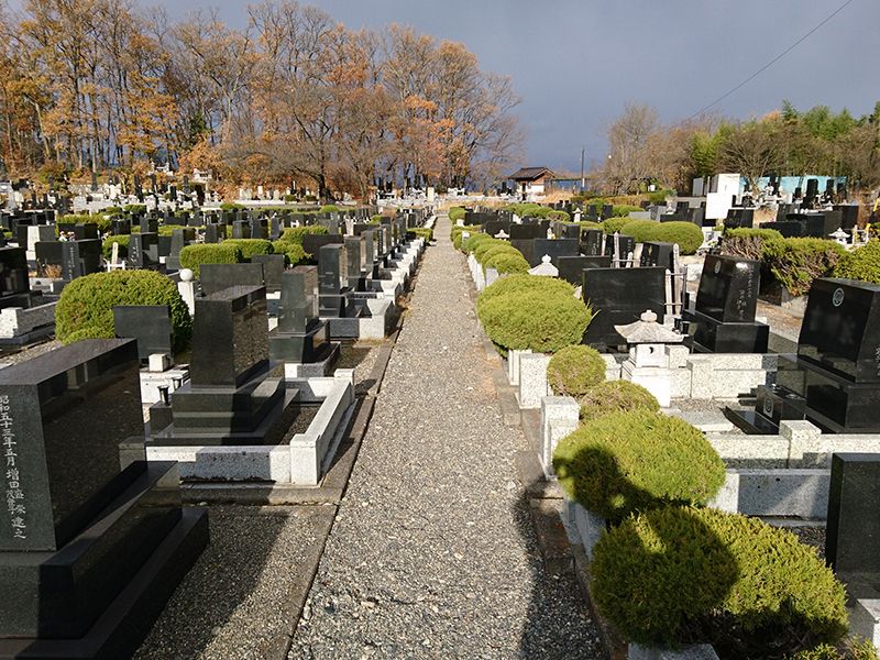 安曇野市営 アルプス霊園