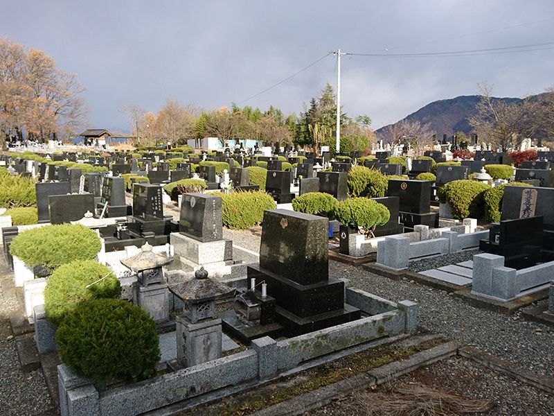 安曇野市営 アルプス霊園