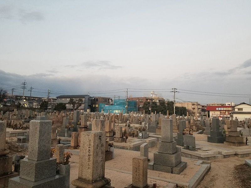 段上墓地（貝之介墓地）