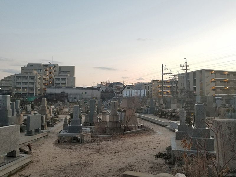 段上墓地（貝之介墓地）