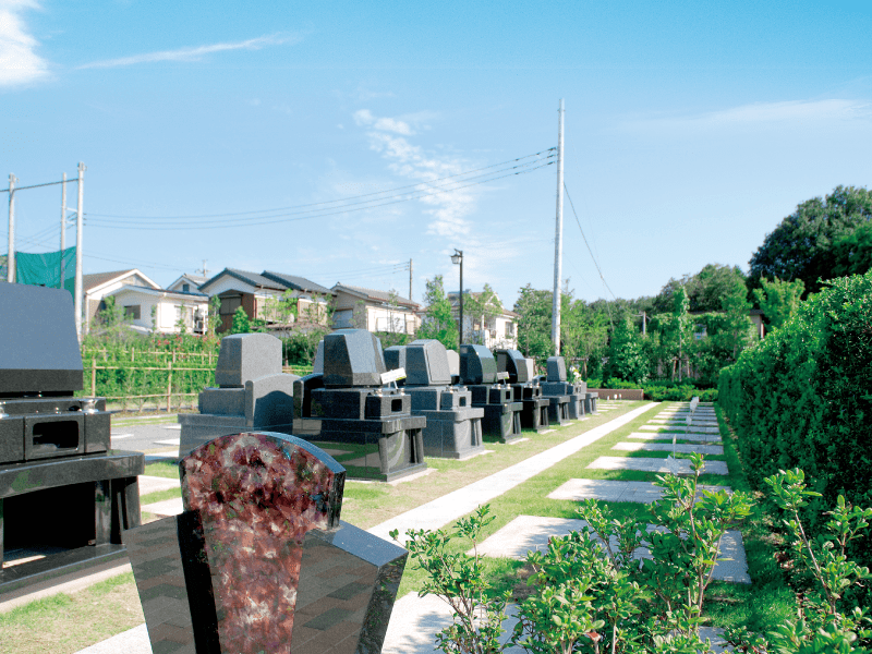 新の丘さくら浄苑の販売区画②