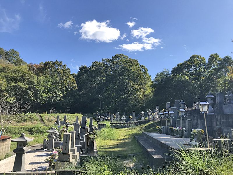 三次市岡田墓地