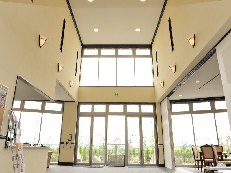 富士見メモリアルガーデン　管理棟内部