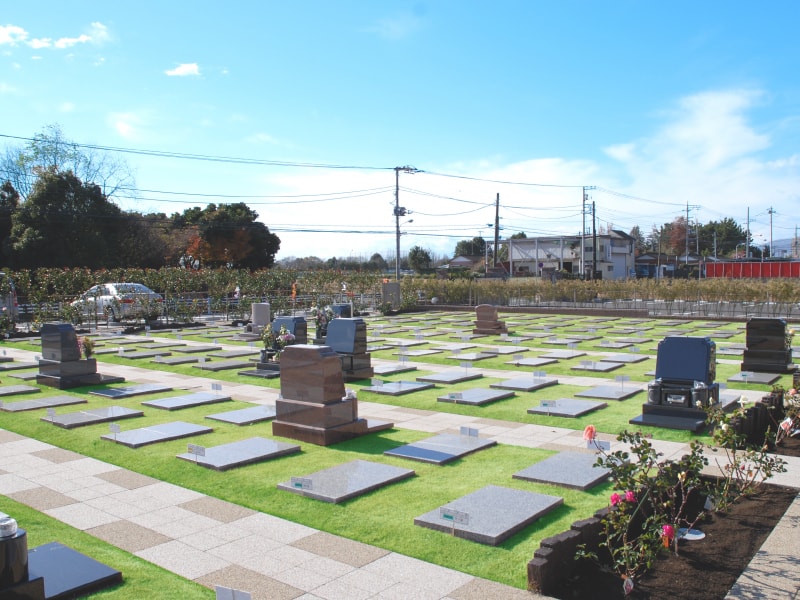 メモリアルパーク大和墓苑 ふれあいの郷の一般墓区画イメージ