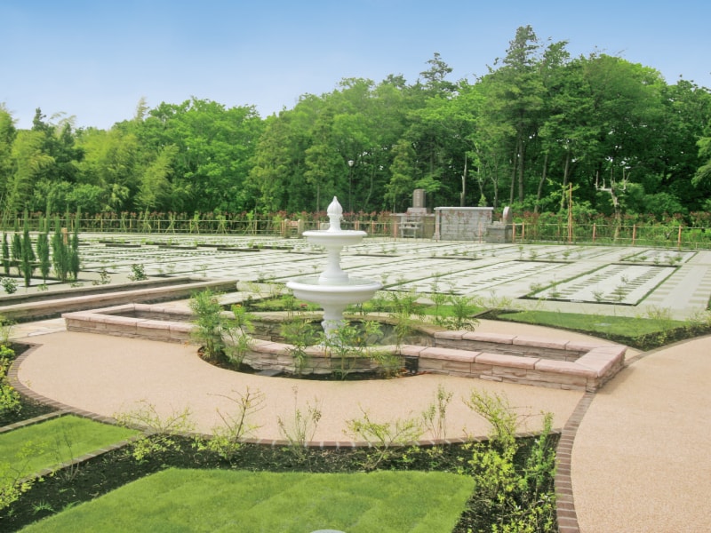 メモリアルパーク大和墓苑 ふれあいの郷の園内スペース