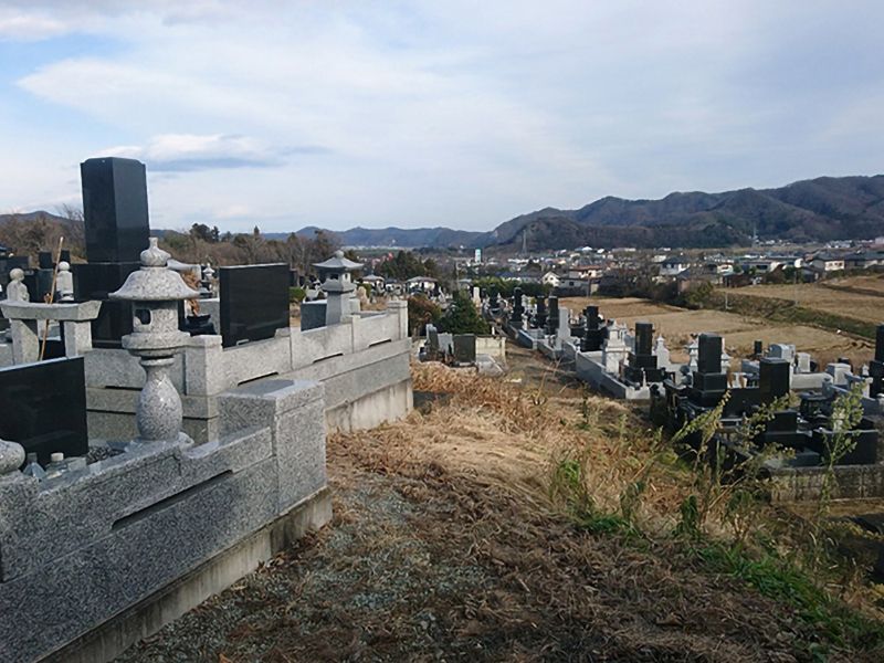 白石市長袋共同墓地