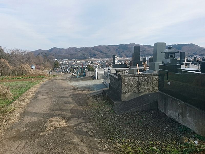 白石市長袋共同墓地