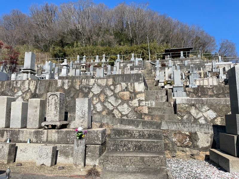 威徳寺墓地