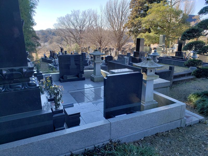 常陸大宮市営 上村田霊園