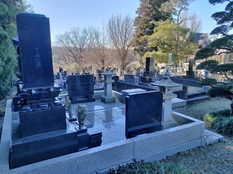 常陸大宮市営 上村田霊園