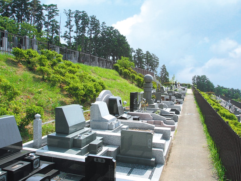 湯河原吉祥公園墓地　ゆとりある墓域