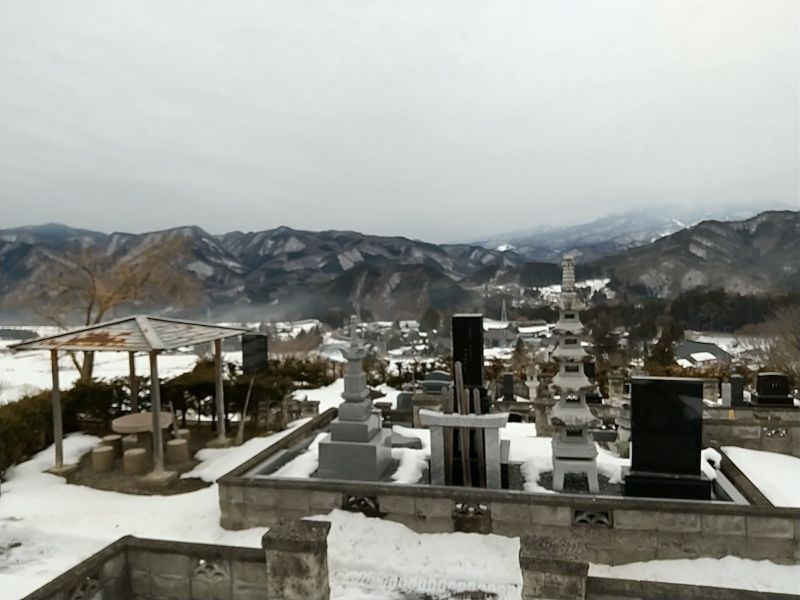 沼田市平川墓地