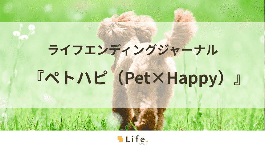 ペトハピが広める「ペットの終活」～ペットを迎えたら考えよう～