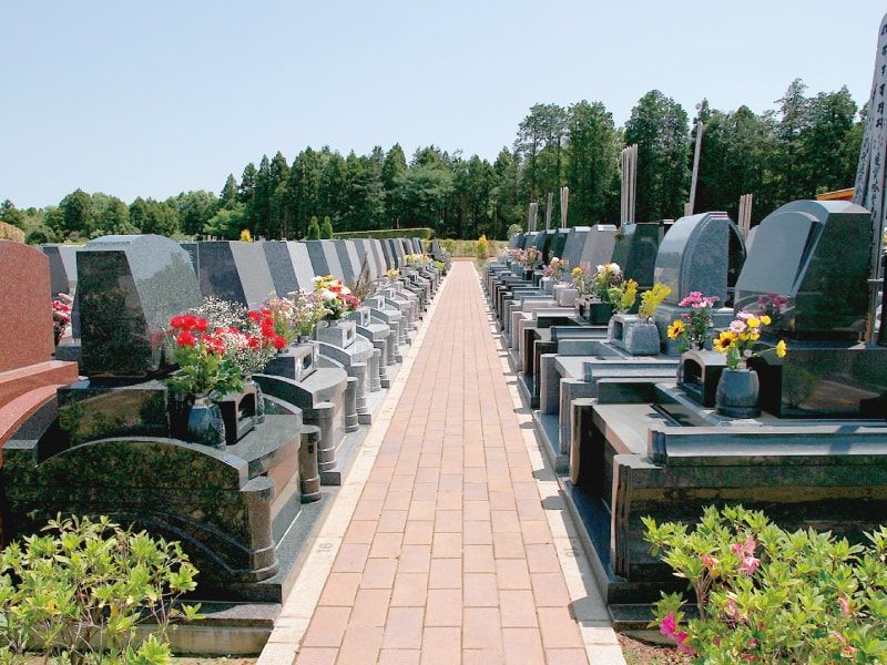 牛久浄苑内のお墓区画