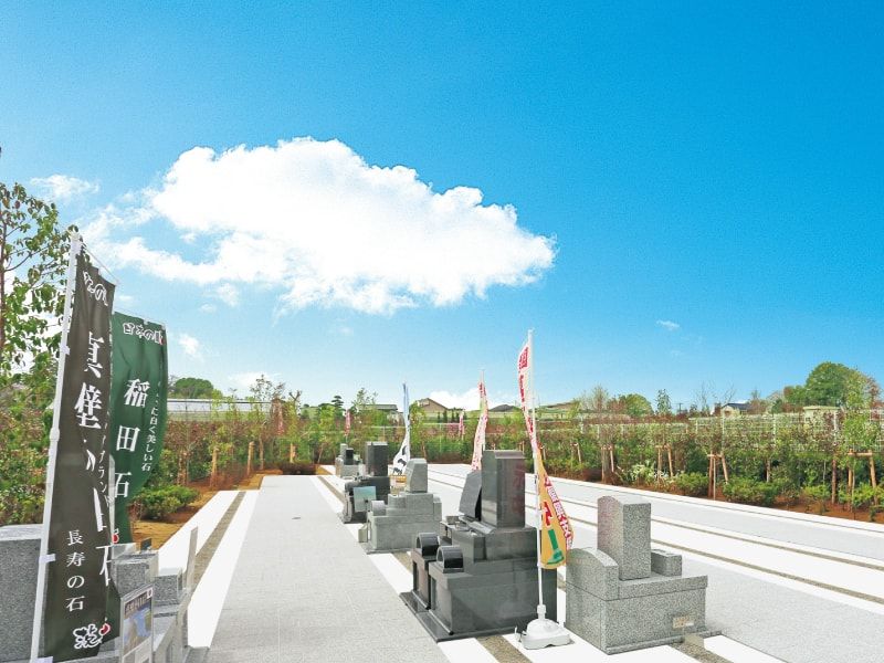 源長寺墓地まどかの杜　日当たりの良い明るい霊園風景③