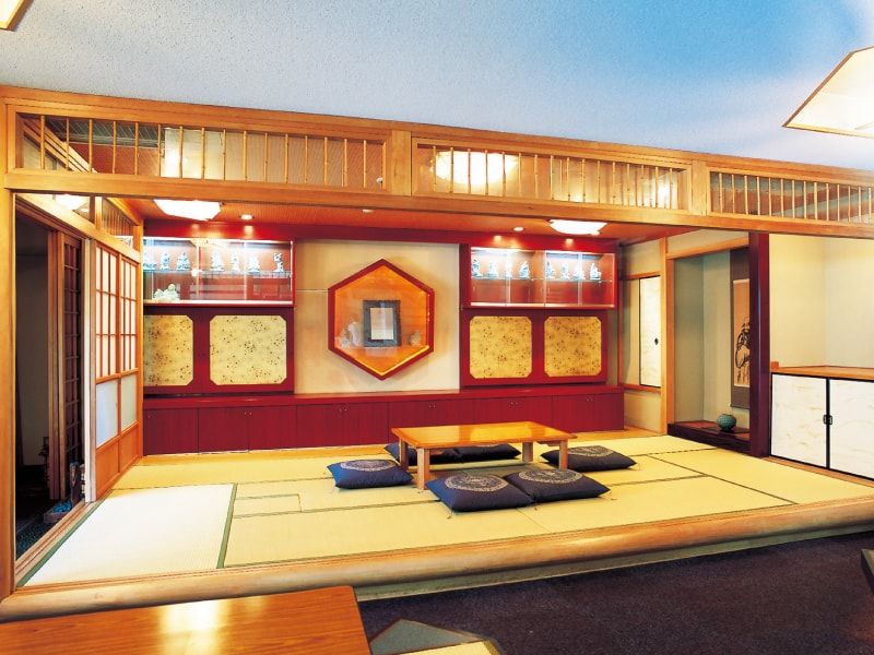 横浜中央霊園　和風の休憩室