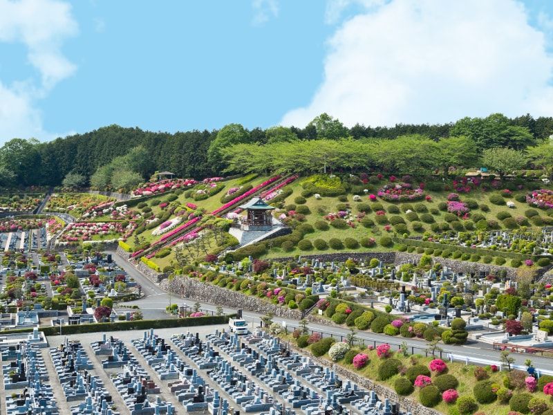 自然豊かな公園霊園